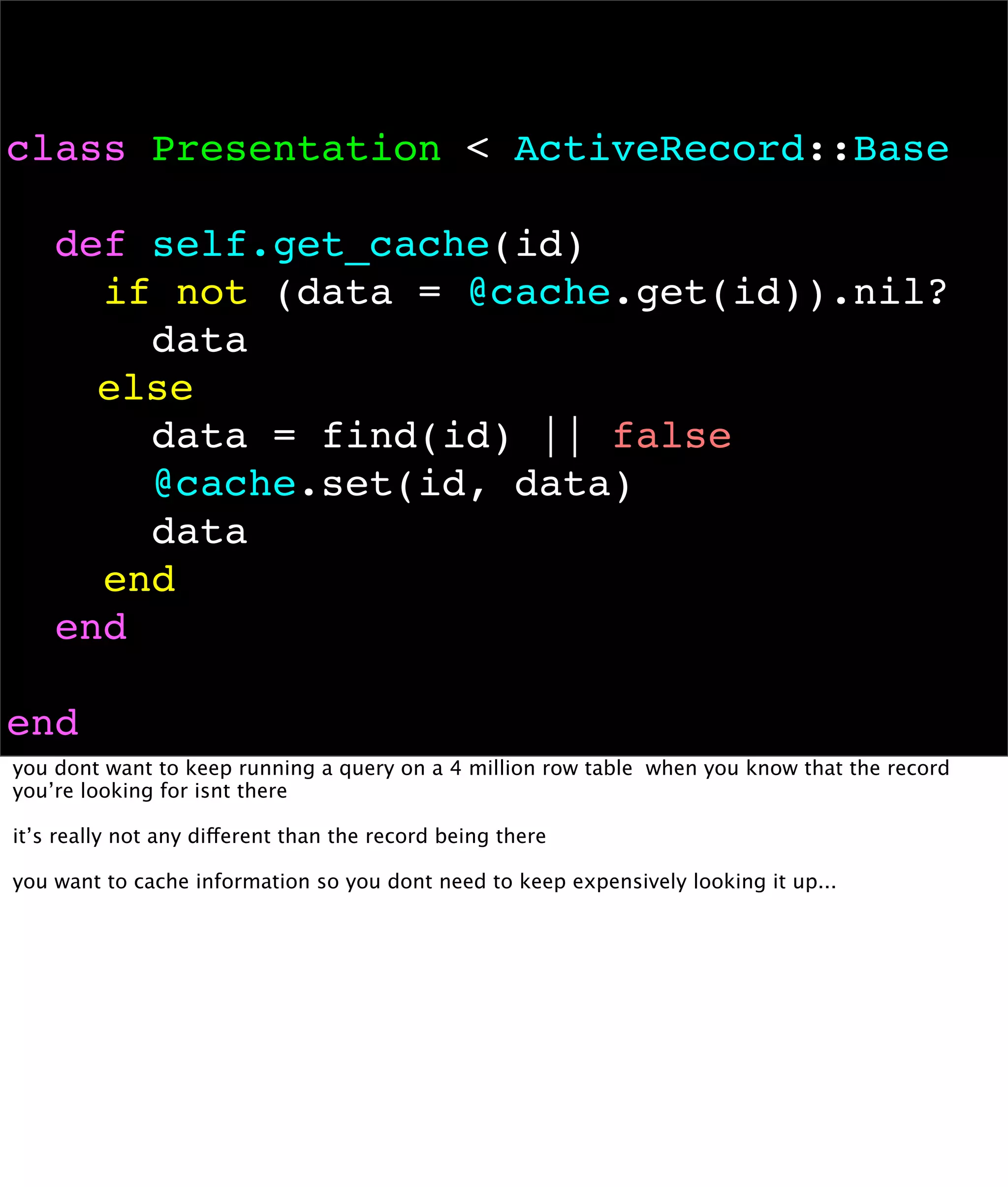 Kickin' Ass with Cache-Fu (with notes)