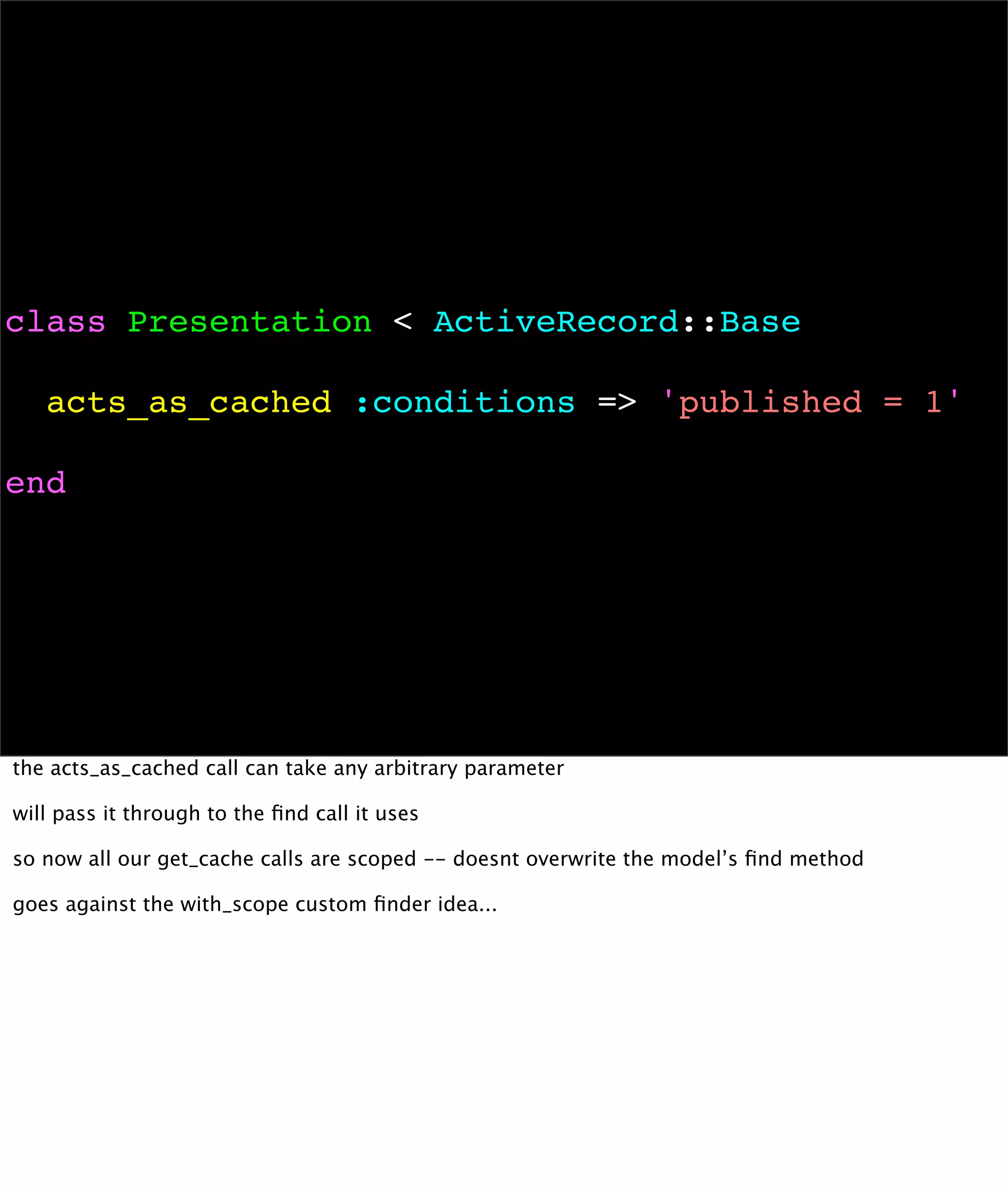 Kickin' Ass with Cache-Fu (with notes)