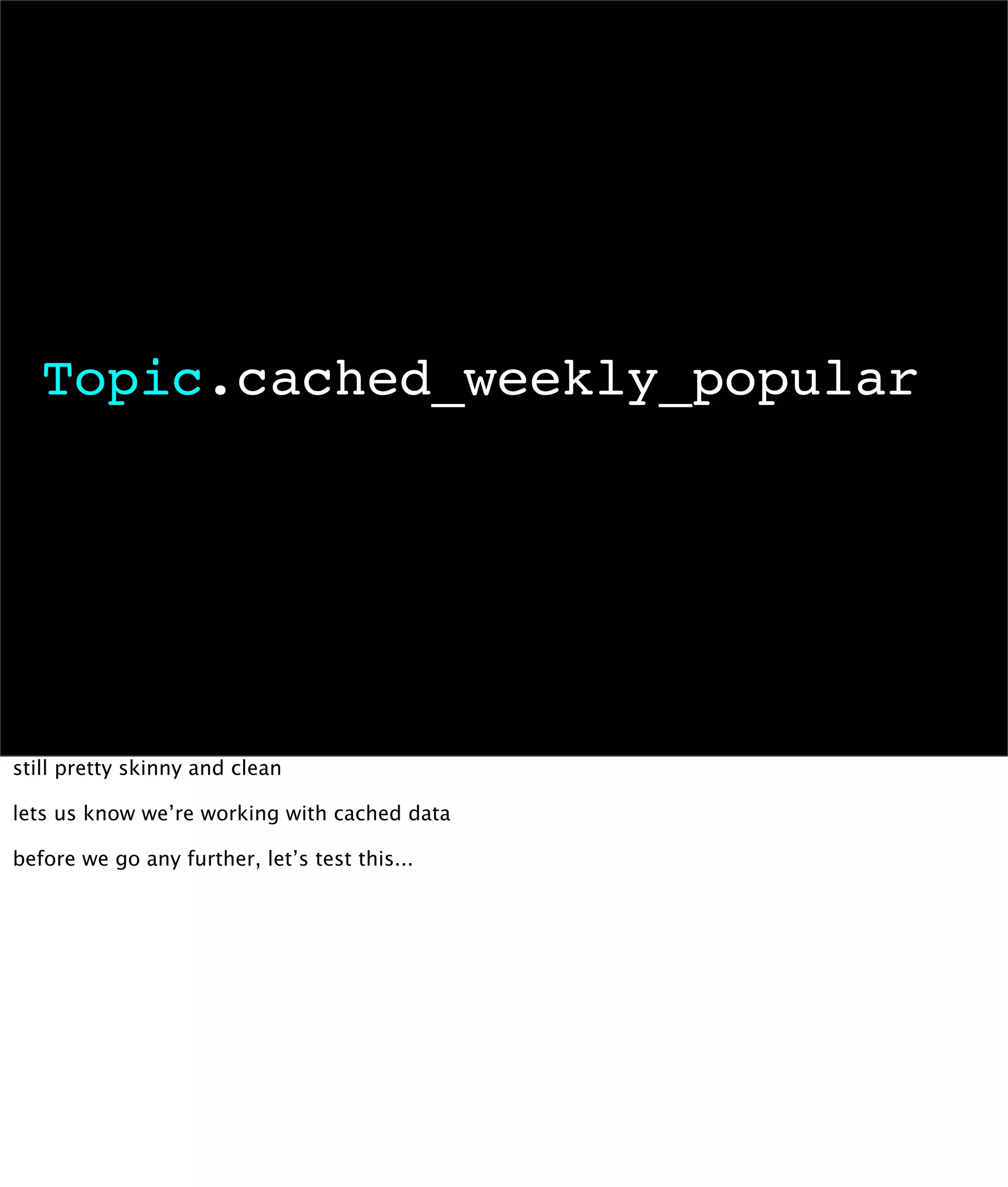 Kickin' Ass with Cache-Fu (with notes)