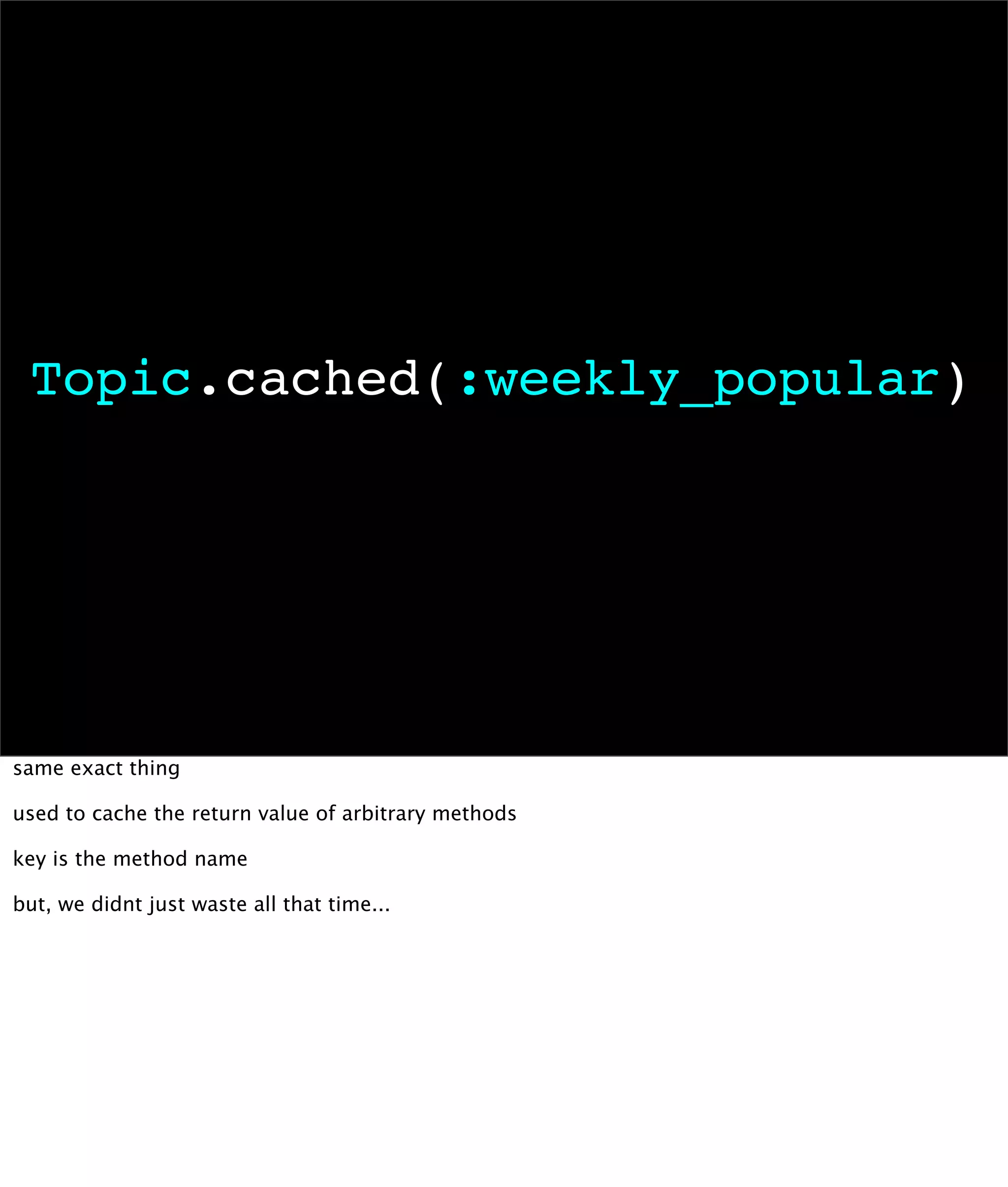 Kickin' Ass with Cache-Fu (with notes)