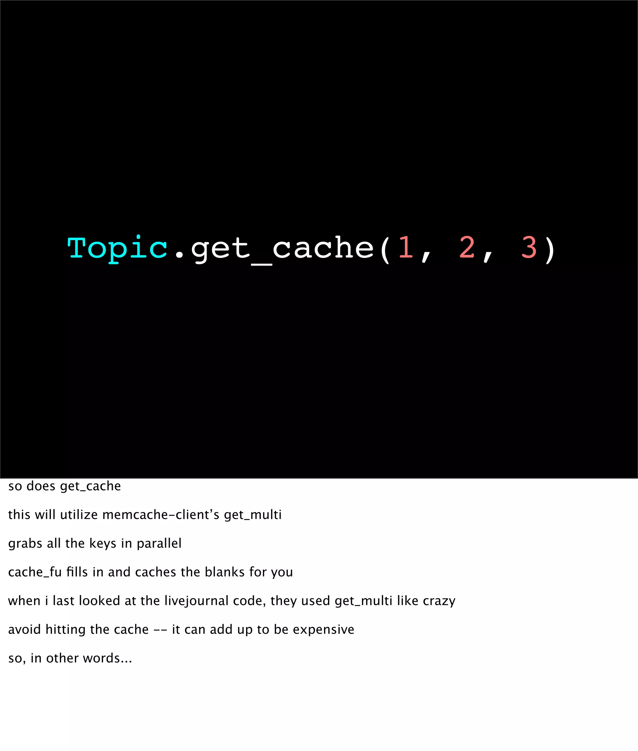Kickin' Ass with Cache-Fu (with notes)