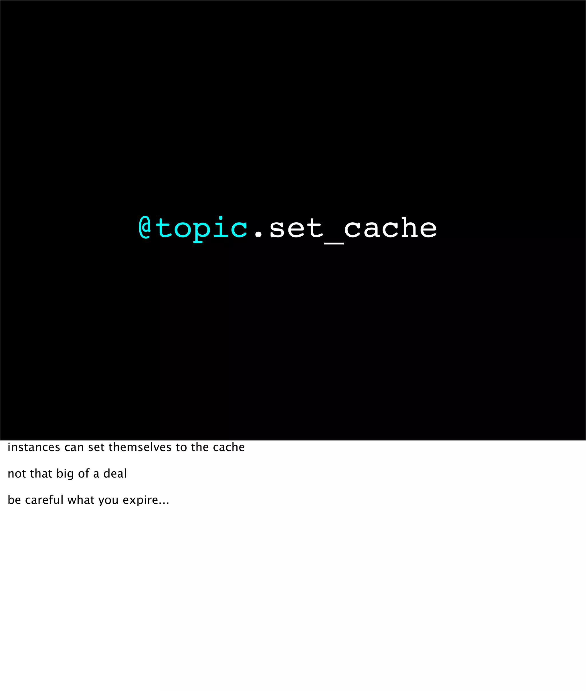 Kickin' Ass with Cache-Fu (with notes)