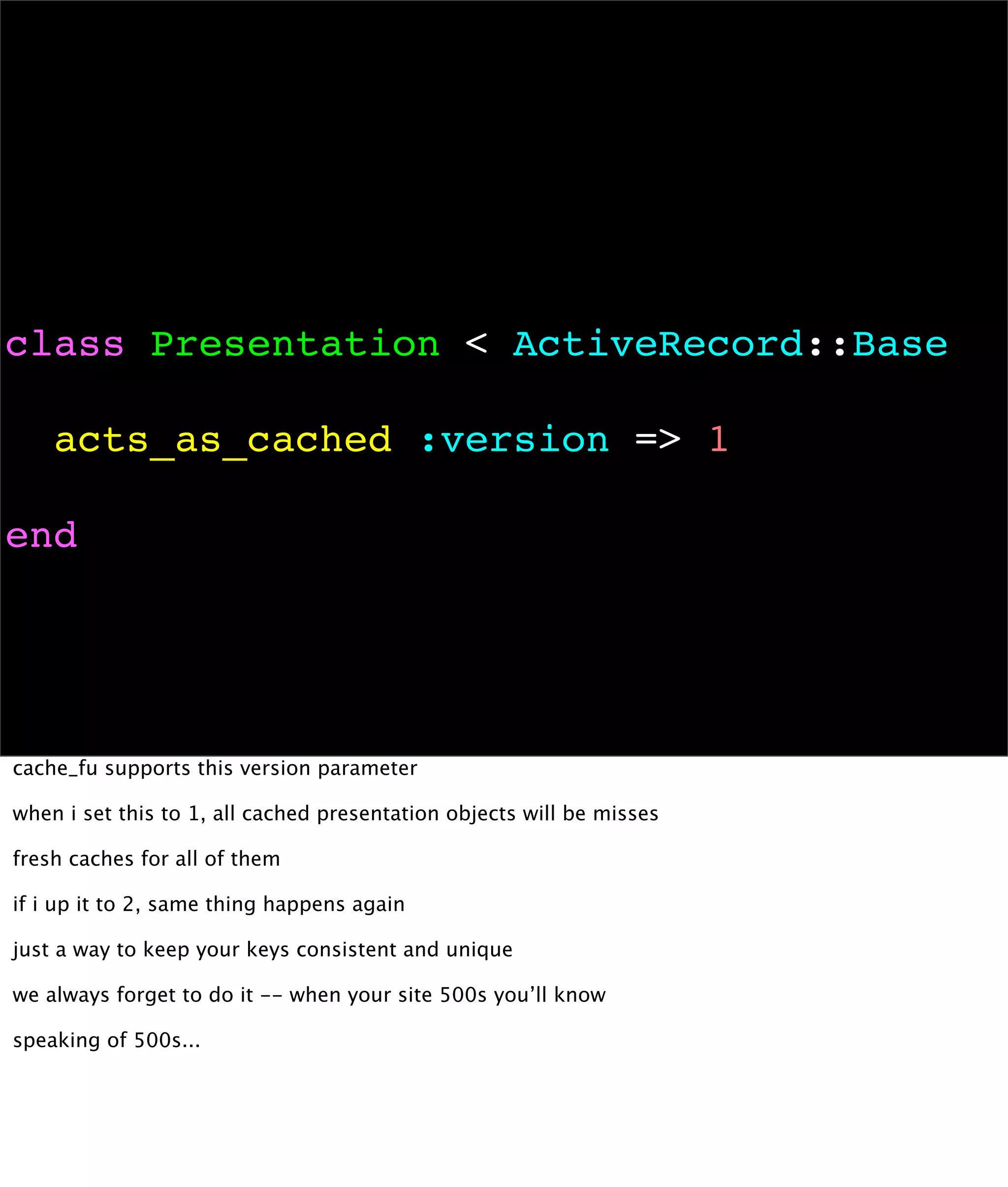 Kickin' Ass with Cache-Fu (with notes)