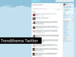 Trendthema Twitter