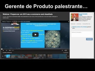 Gerente de Produto palestrante…
 