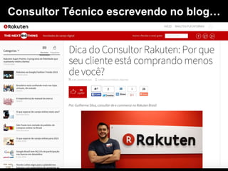 Consultor Técnico escrevendo no blog…
 