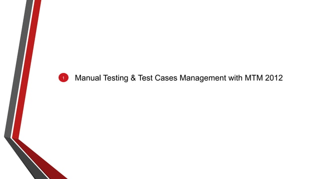 Testing with Microsoft Technologies - Kick Off Session | PPT
