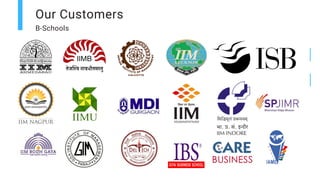 Our Customers
B-Schools
 