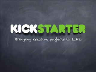 Bringing creative projects to LIFE
 