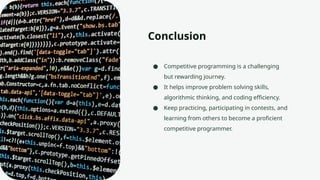 Kickstart to Competitive programming .P.pptx