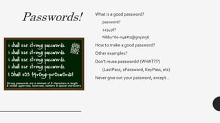 Online Security for Kids