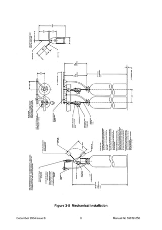 December 2004 issue B Manual No 59812-2508
Figure 3-5 Mechanical Installation
 