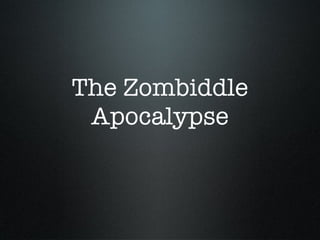 Kiddle zombie apocalypse parttwo