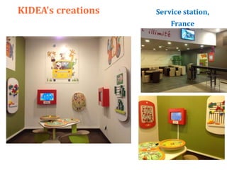 KIDEA's creations Service station,
France
 