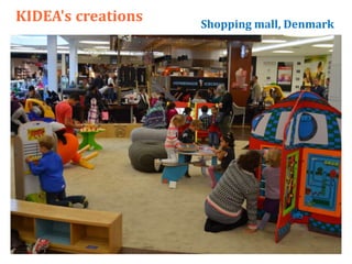 KIDEA's creations Shopping mall, Denmark
 