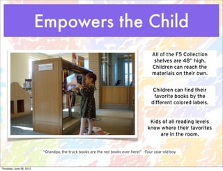 Empowers the Child
            Empowers the Child
                                                                        ...