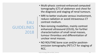 Rcc Routine Labs CLINICAL FEATURES & PROGNOSTIC FACTORS OF RCC | PDF