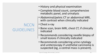 Rcc Routine Labs CLINICAL FEATURES & PROGNOSTIC FACTORS OF RCC | PDF