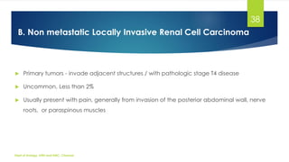MANAGEMENT OF LOCALLY ADVANCED RENAL CELL CARCINOMA | PDF