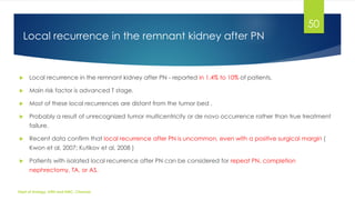 MANAGEMENT OF LOCALLY ADVANCED RENAL CELL CARCINOMA | PDF