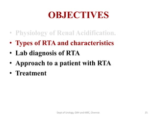 RENAL TUBULAR ACIDOSIS | PDF