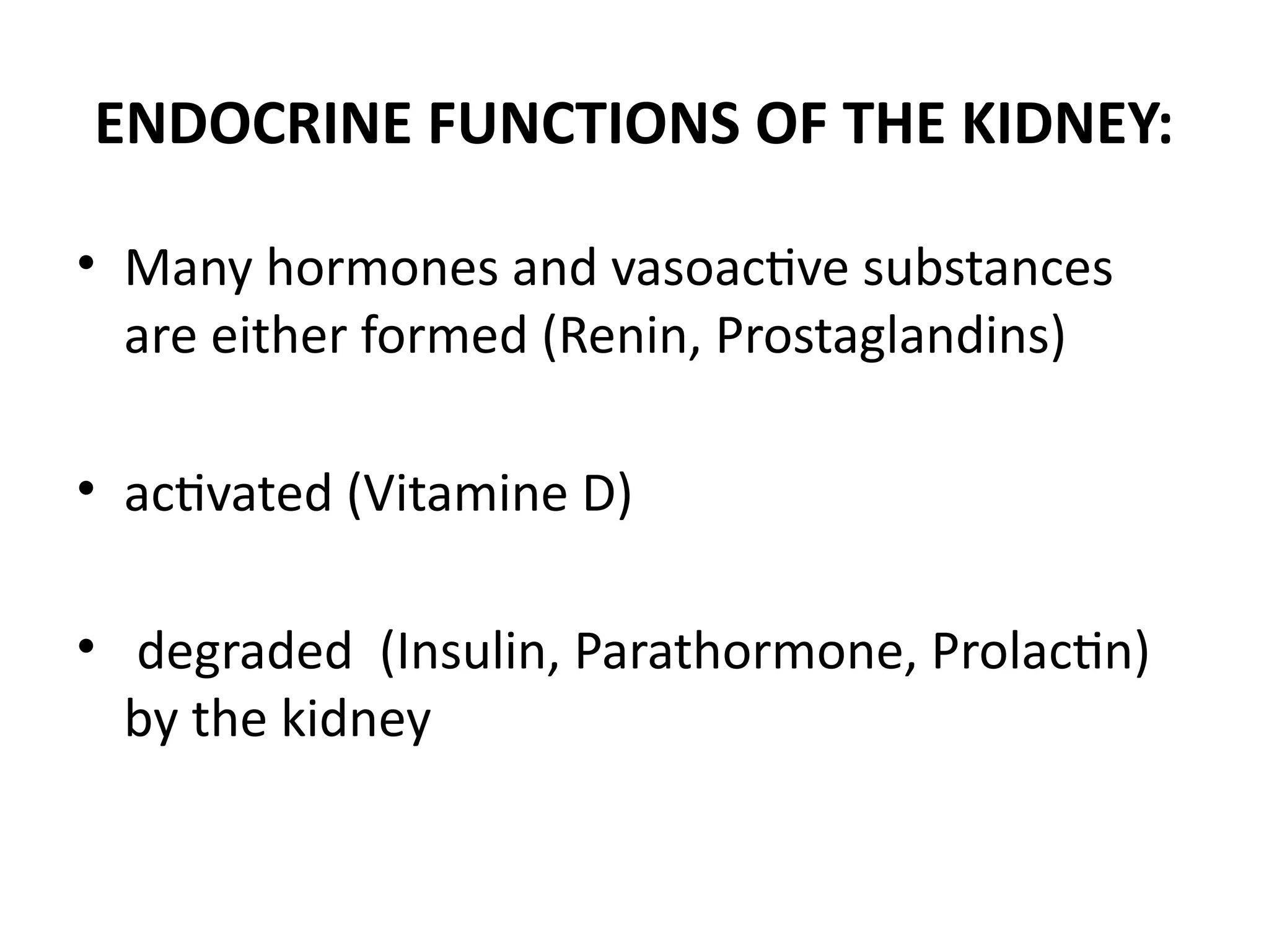 Kidney functions.pptx. basic functions of the kidney | PPTX