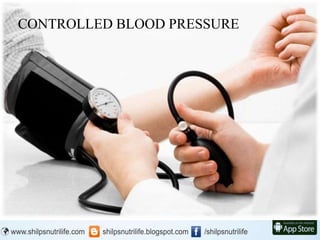CONTROLLED BLOOD PRESSURE
 