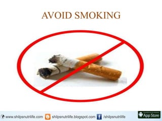 AVOID SMOKING
 