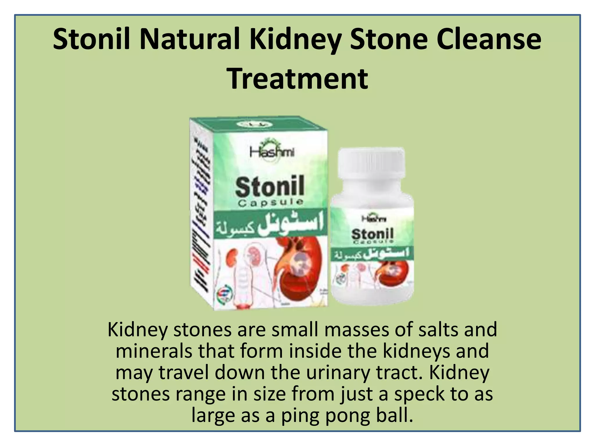 Kidney stone treatment without surgery
