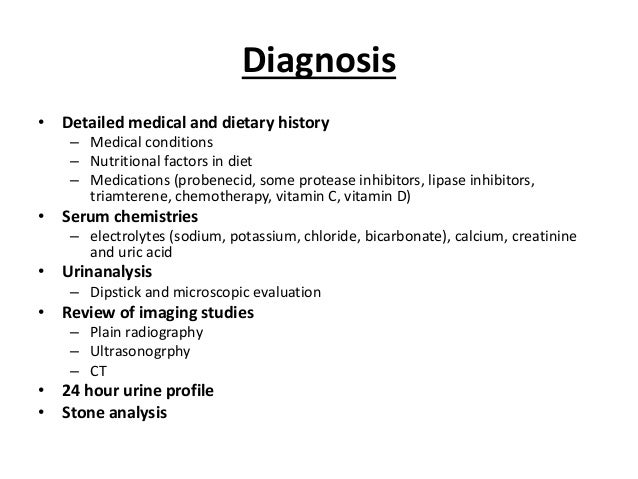 Management Of Kidney Stone