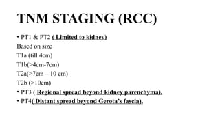 4cm Rcc RENAL pathology For post graduates in pathology by Dr. Nancy Gupta pptx ...