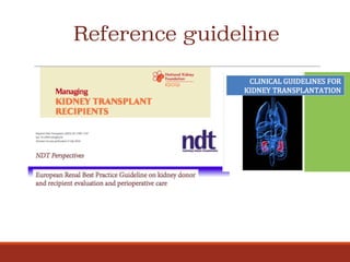 Reference guideline
 