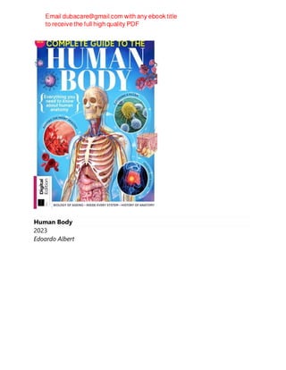 Human Body
2023
Edoardo Albert
 