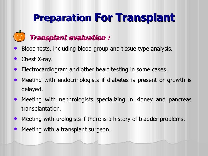 test function kidney blood Kidney for transplant process children