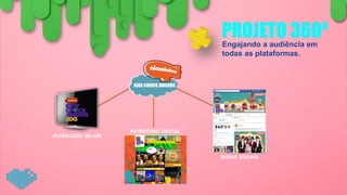 PROJETO 360ºEngajando a audiência em
todas as plataformas.
 