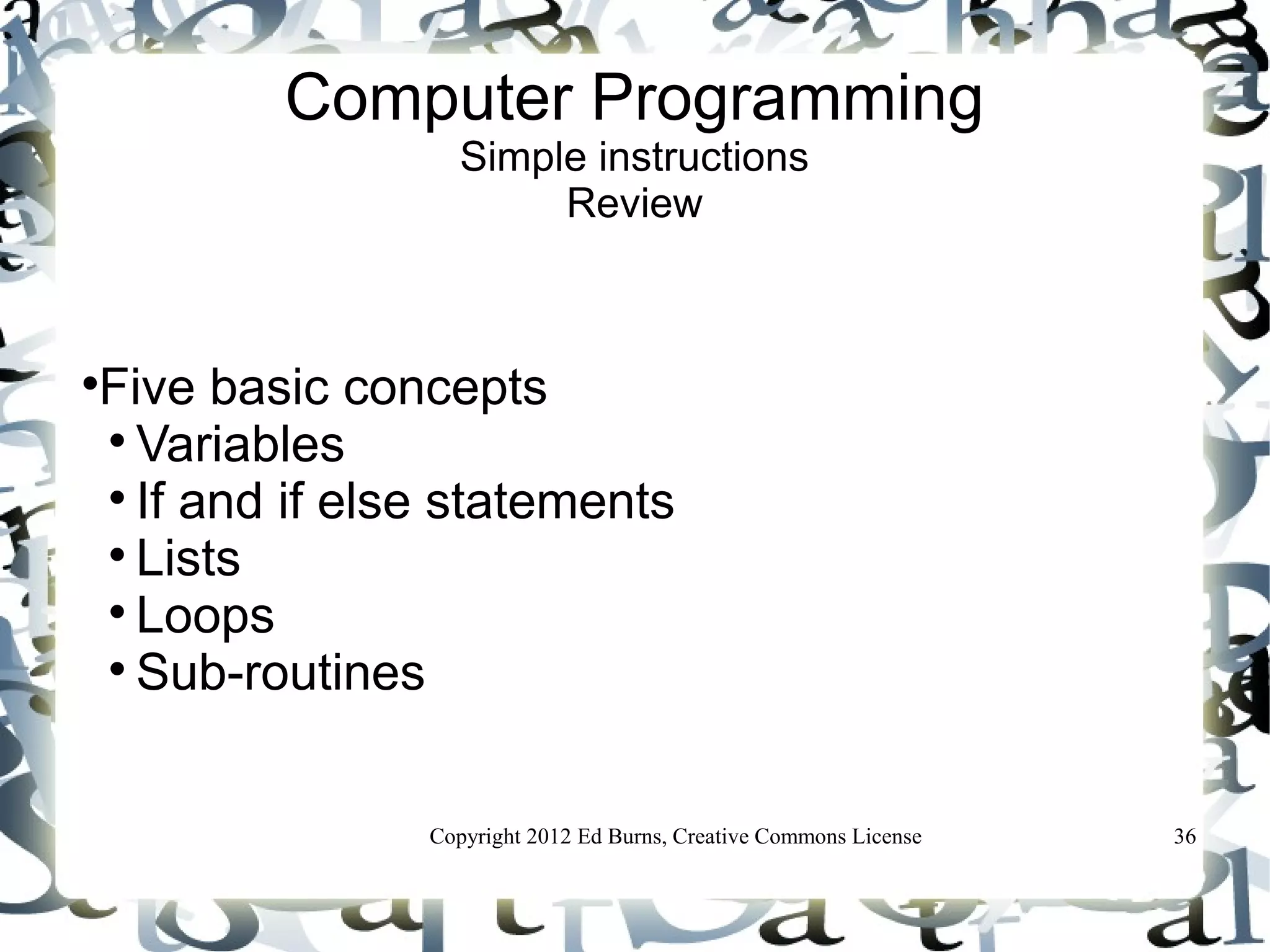 Kids computer-programming | PDF | Desktop Publishing | Computer ...