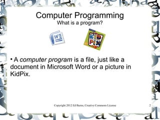 Kids computer-programming | PDF