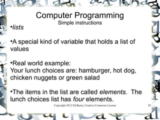 Kids computer-programming | PDF