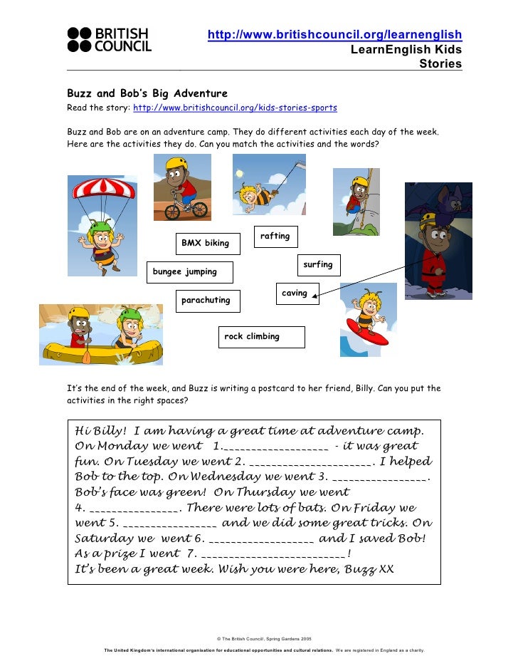 Kids Stories Sports Activity