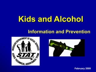 Kids and alcohol | PPT