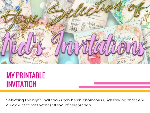 kids best birthday invitation