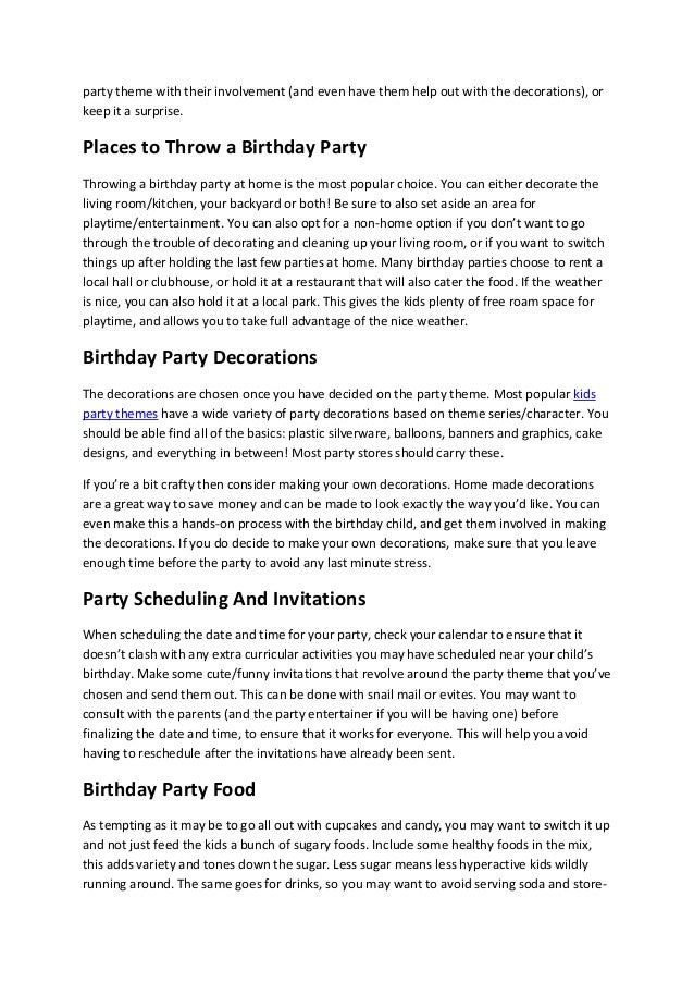 kids birthday party checklist based on our nearly 20 years of experie party checklist