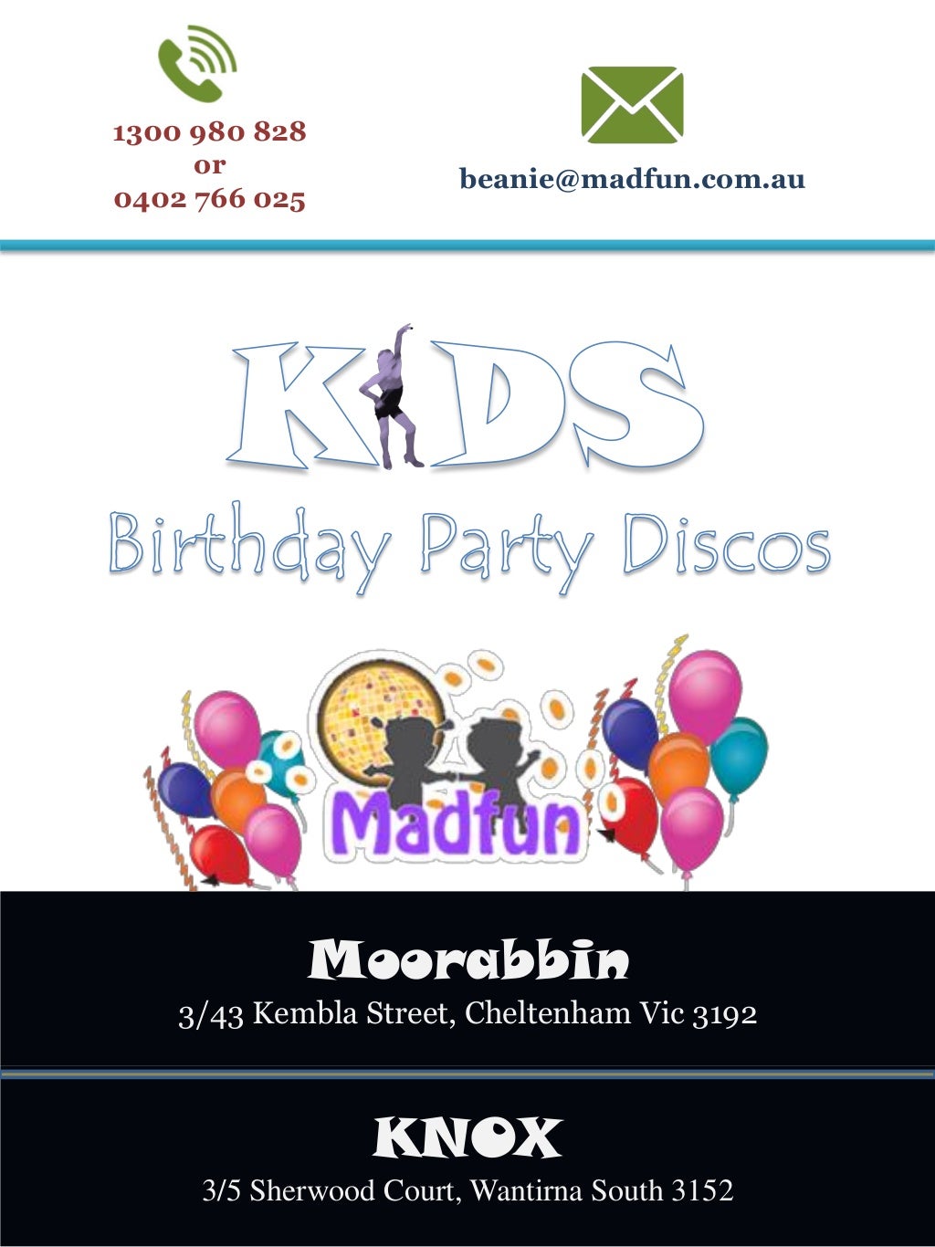 Kids Birthday Party Venues Melbourne