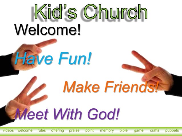 Kids Church PPT