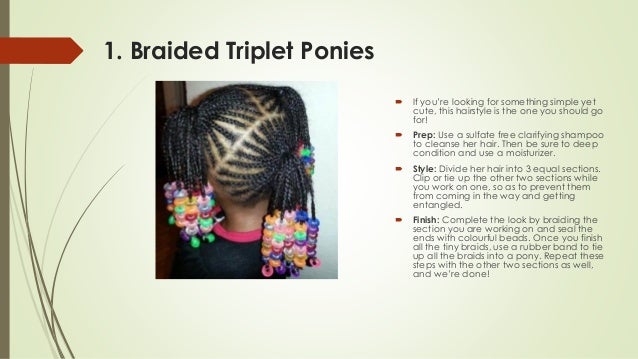 Kids Hairstyles With Beads