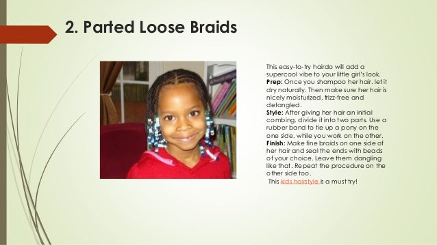 Kids Hairstyles With Beads
