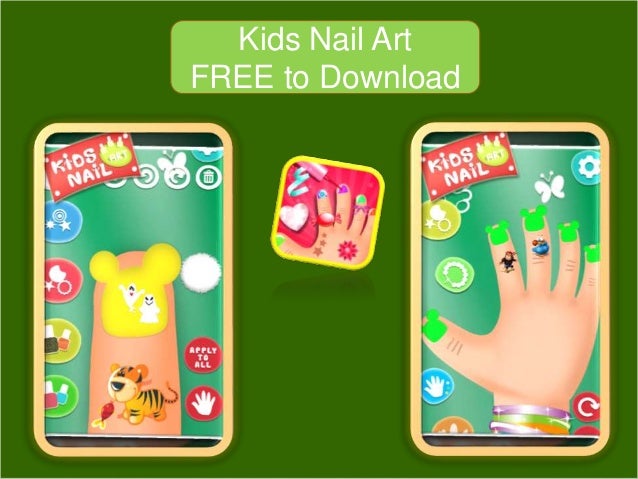 Kids nail art game for kids free at google play