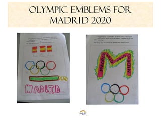 Olympic Emblems for
   Madrid 2020
 