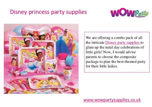 Kids Party Supplies Disney Princess Party Supplies