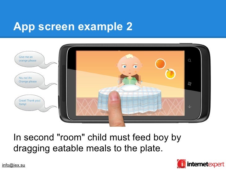 Kids playhouse app presentation